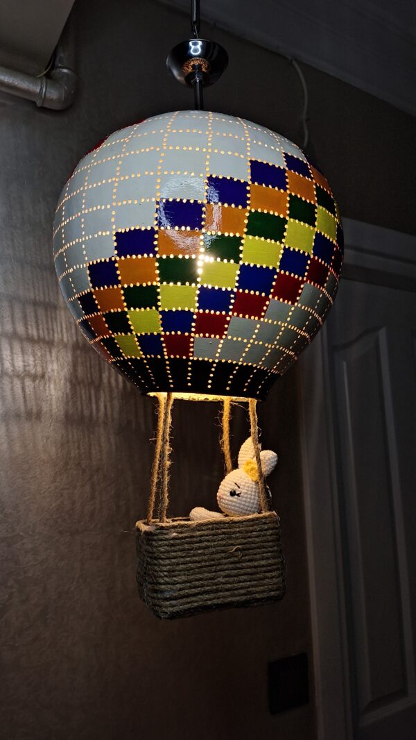 Uçan Balon Su Kabağı Avize - Görsel 2